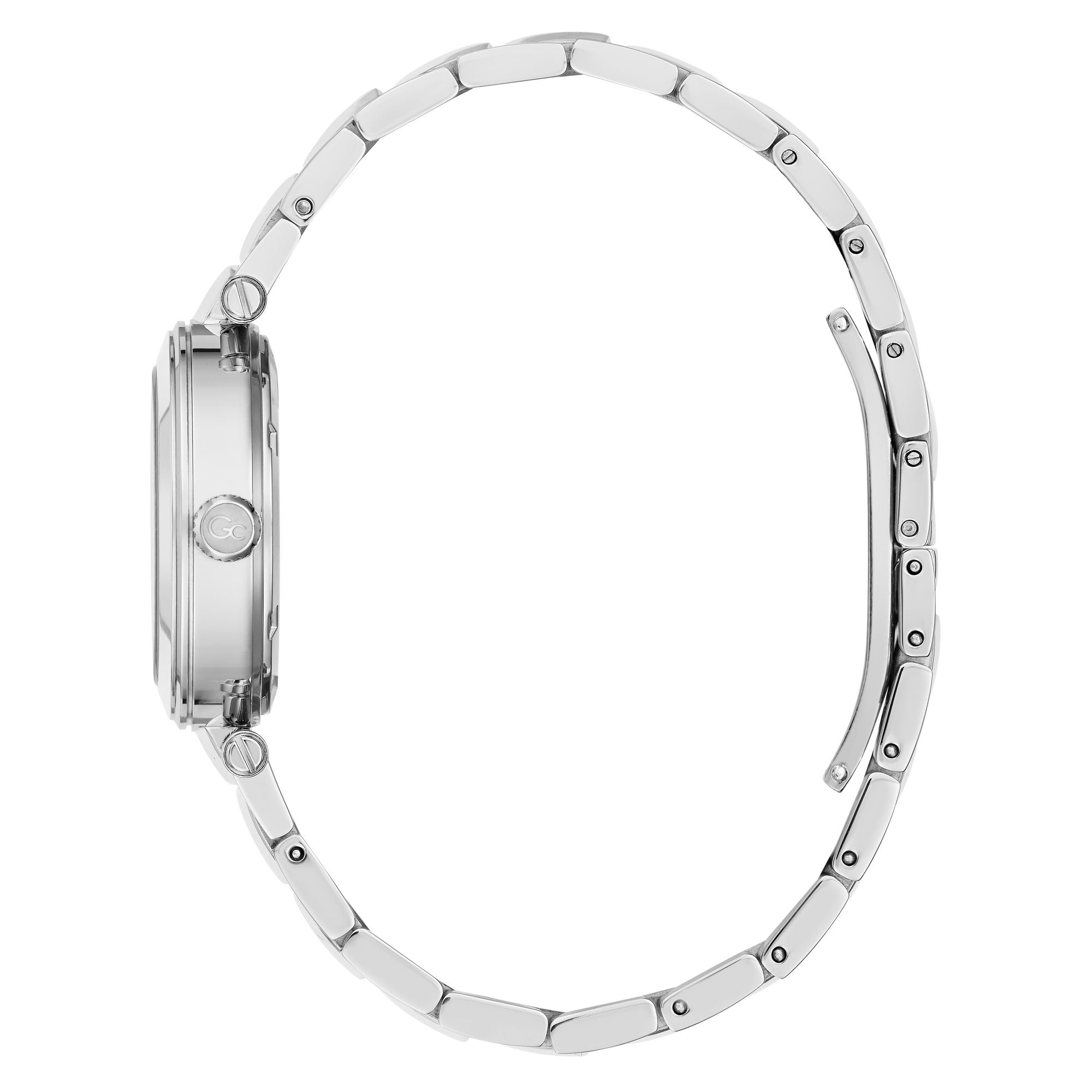 Gc Illusion Pink Round Quartz Women Watch Watch Gc