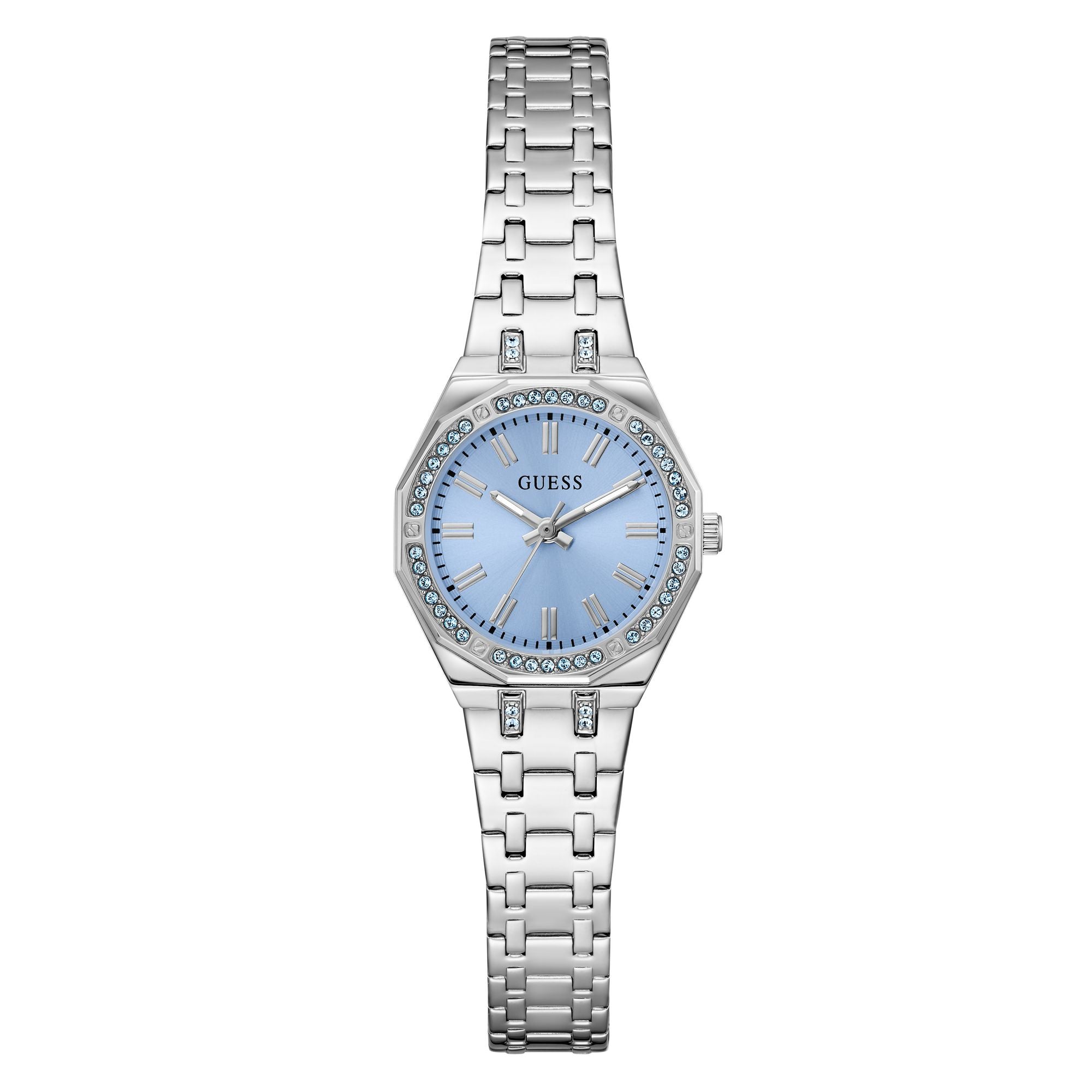 Guess Pixie Ice Blue Round Quartz Women Watch