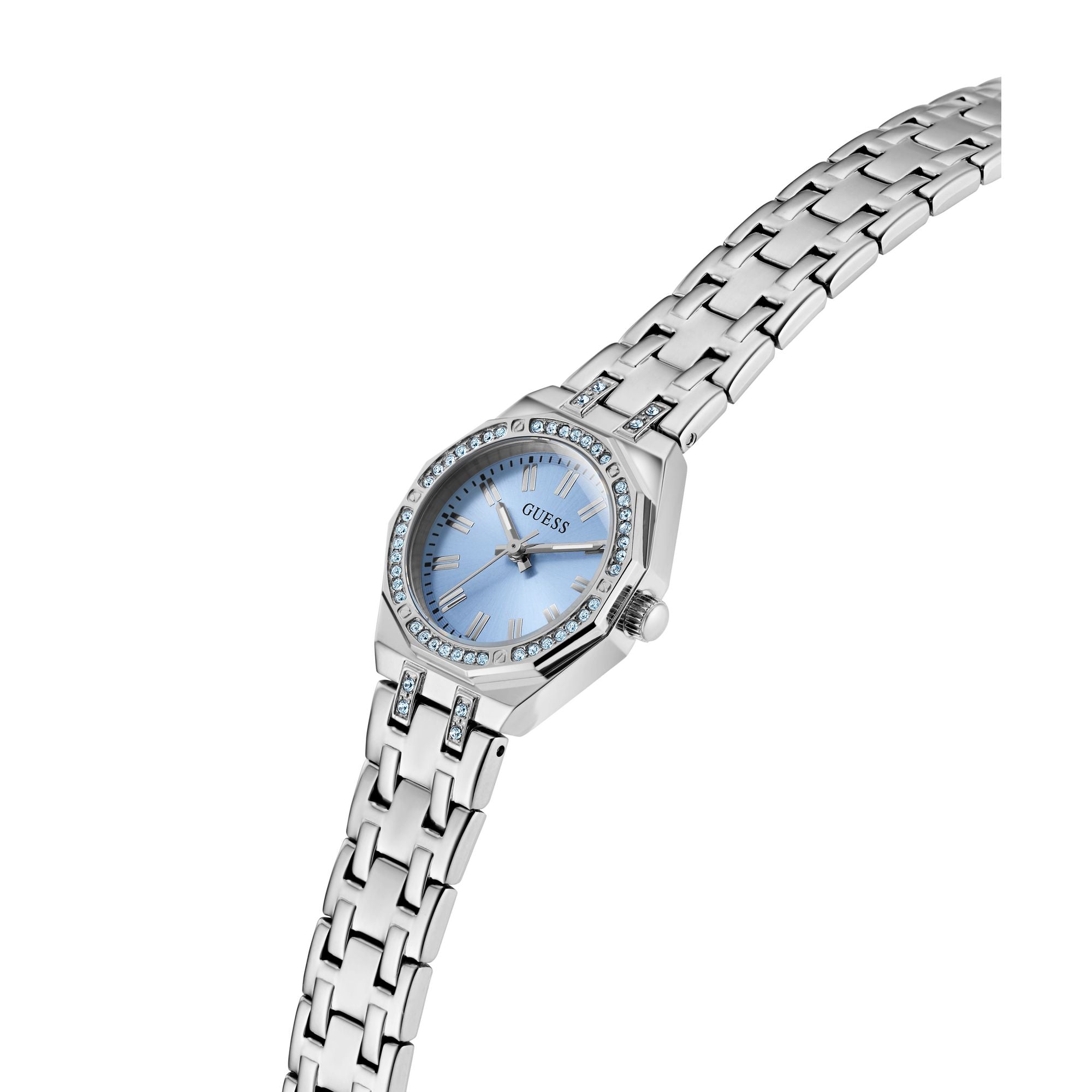 Guess Pixie Ice Blue Round Quartz Women Watch