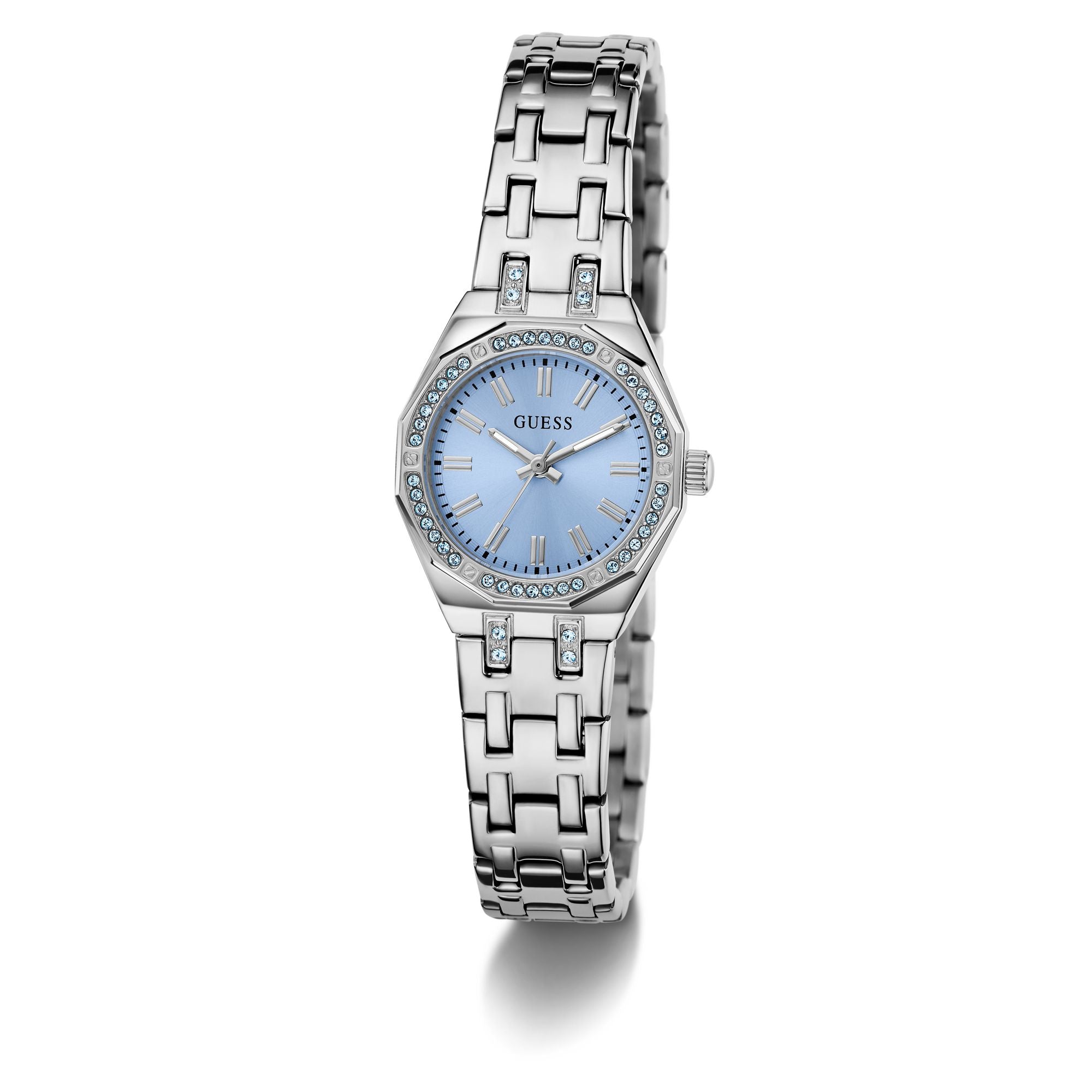 Guess Pixie Ice Blue Round Quartz Women Watch