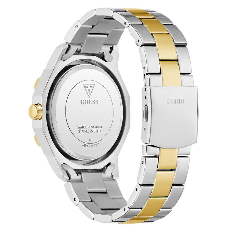 Guess Regal Black Round Quartz Men Watch Watch Guess