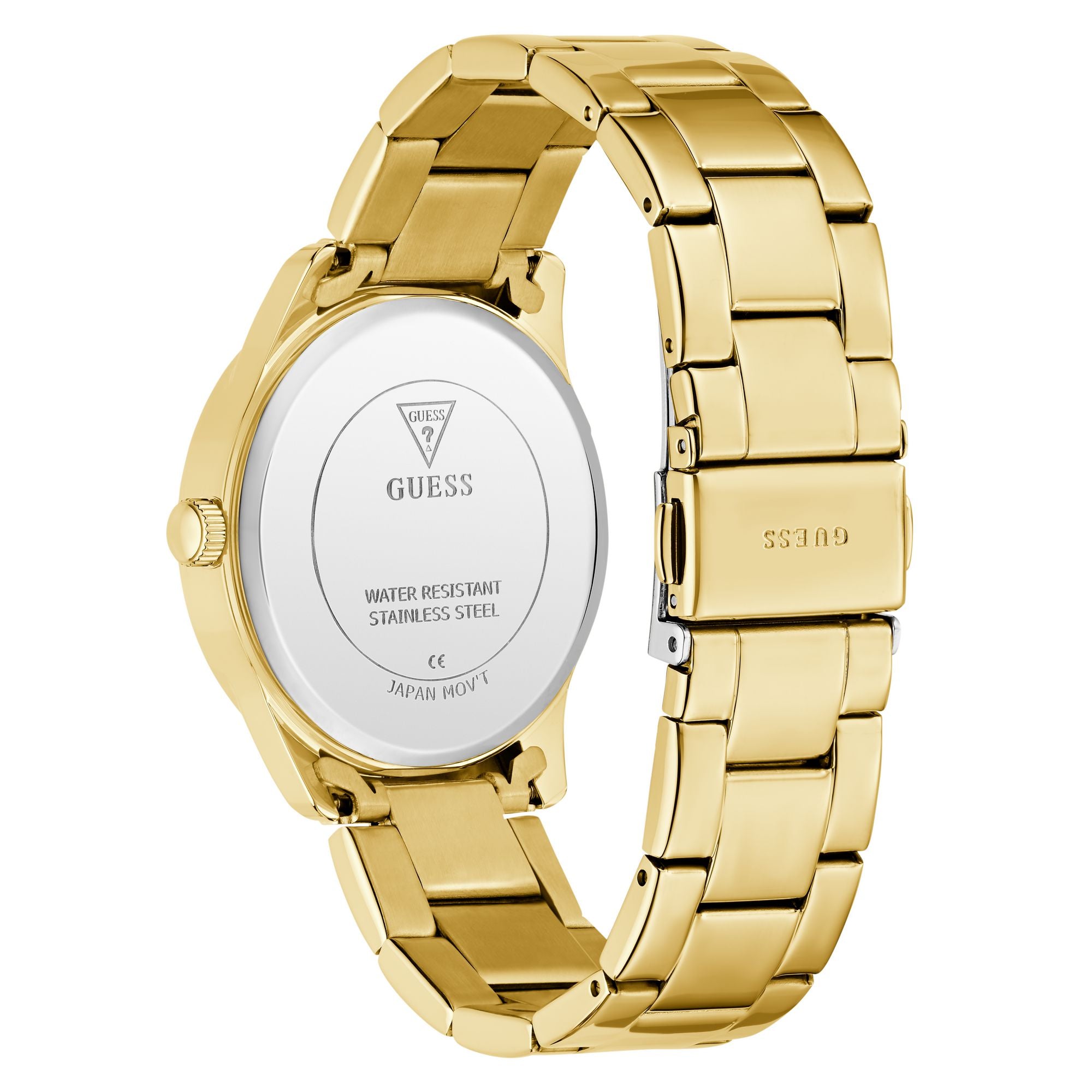 Guess Roxy Champagne Round Quartz Women Watch
