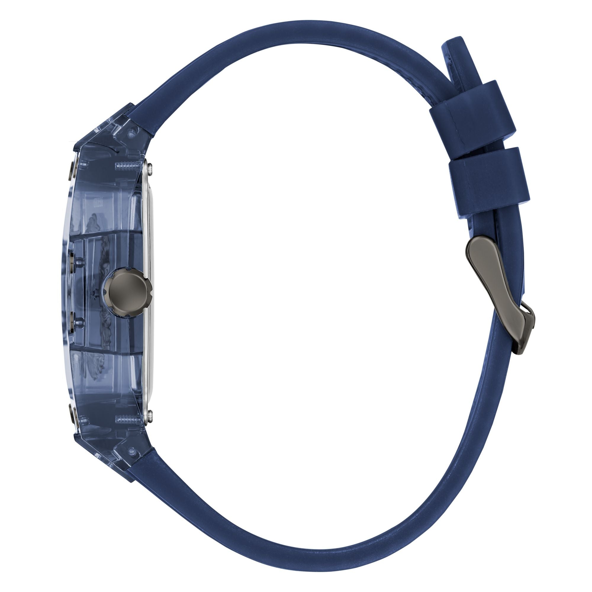 Guess Phoenix Blue Rectangle Quartz Men Watch