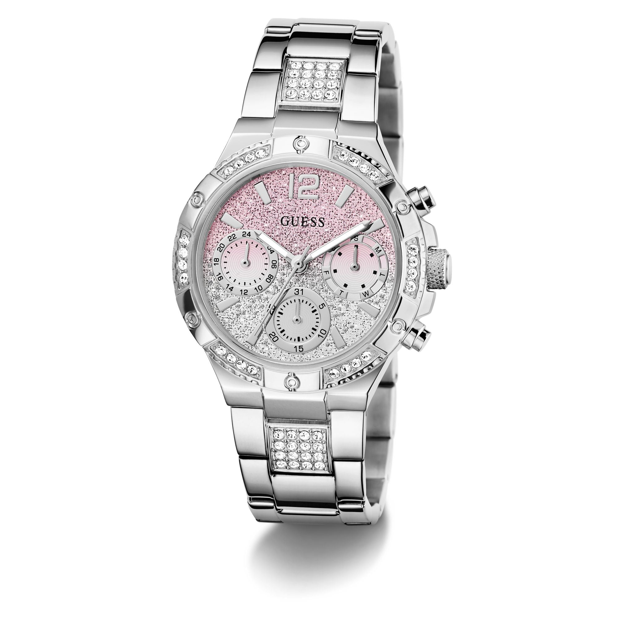 Guess Harlow Light Brown Round Quartz Women Watch