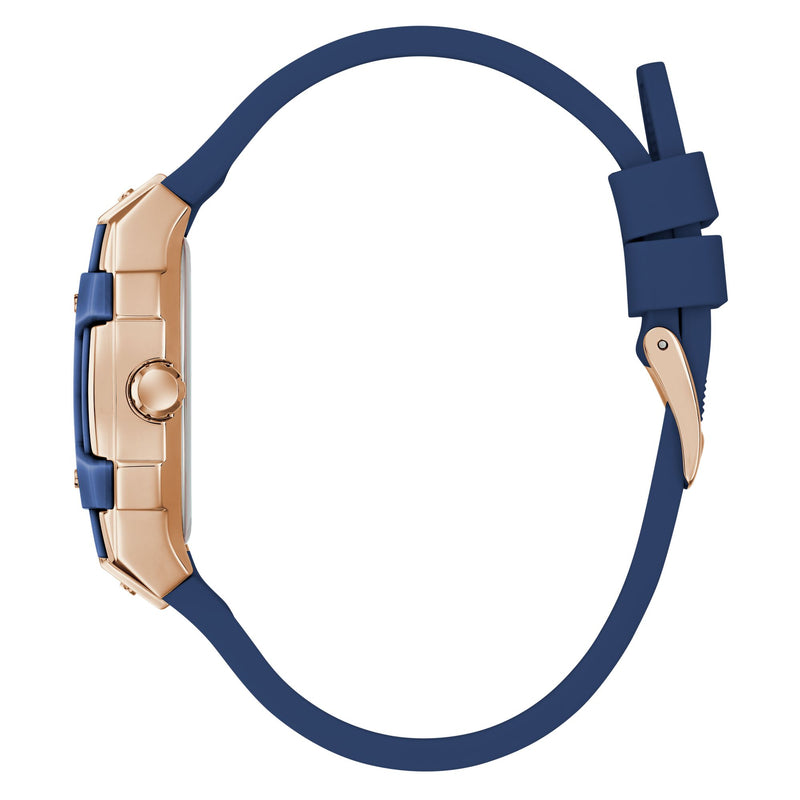 Guess Phoenix Blue Rectangle Quartz Women Watch Watch Guess