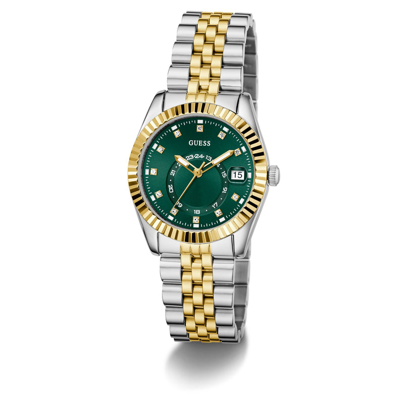 Guess Jada Green Round Quartz Women Watch Watch Guess