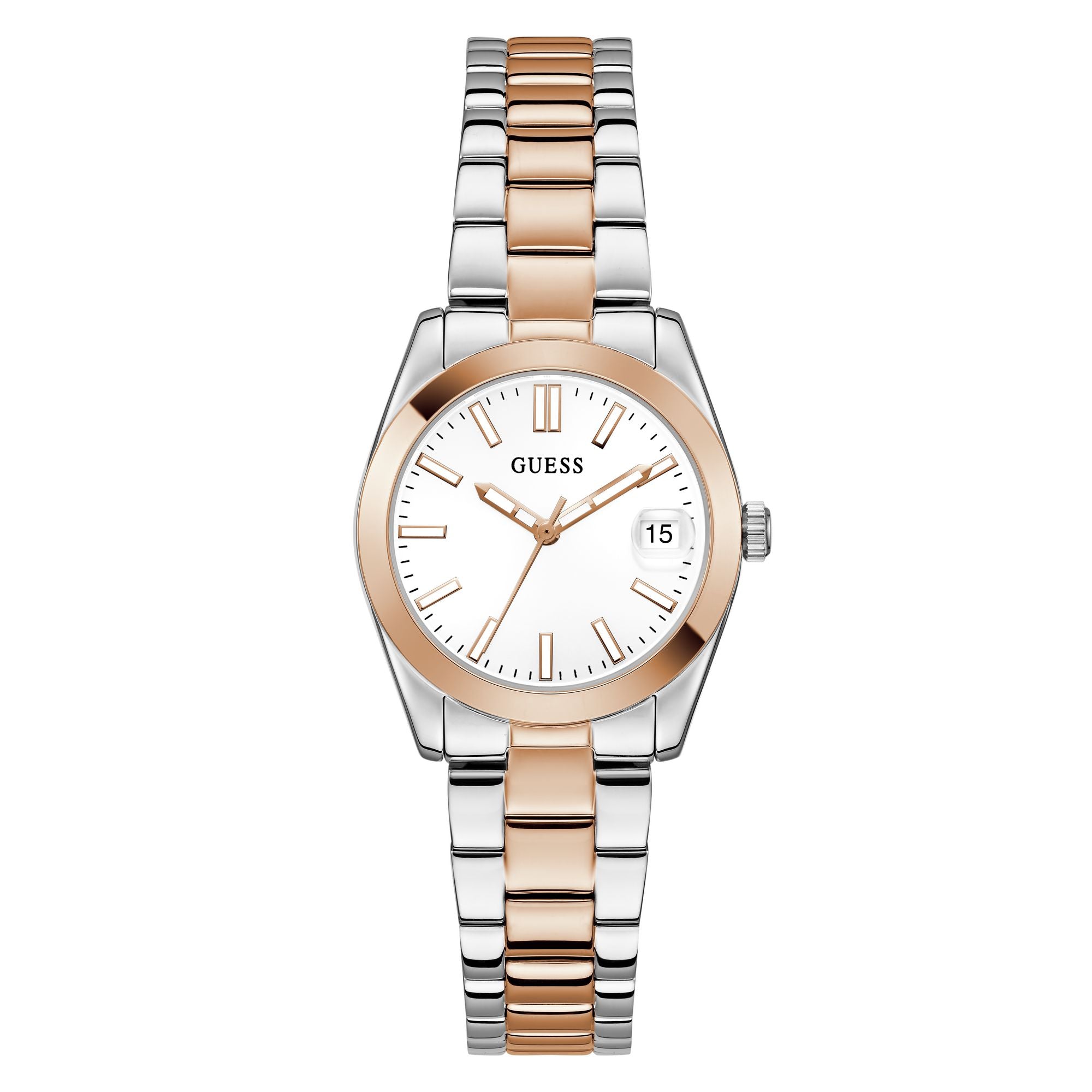Guess Alice White Round Quartz Women Watch Watch Guess