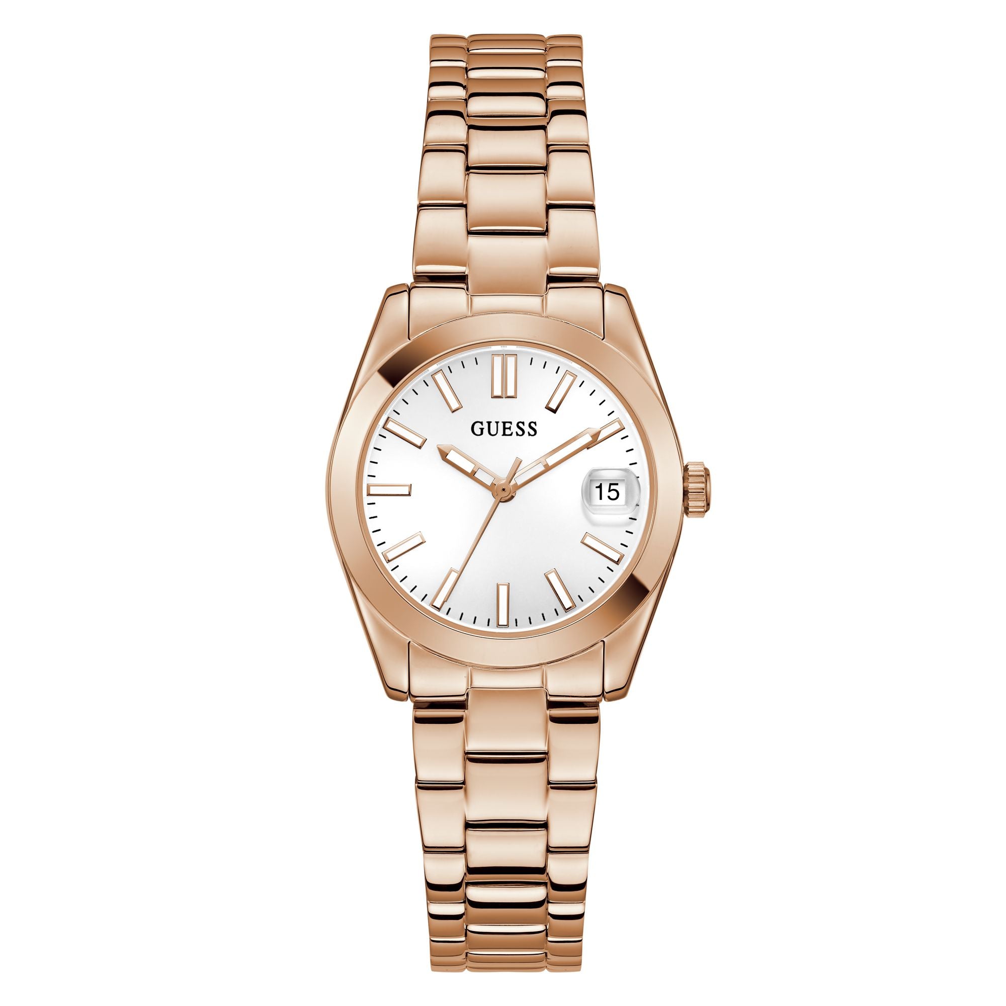 Guess Alice White Round Quartz Women Watch Watch Guess