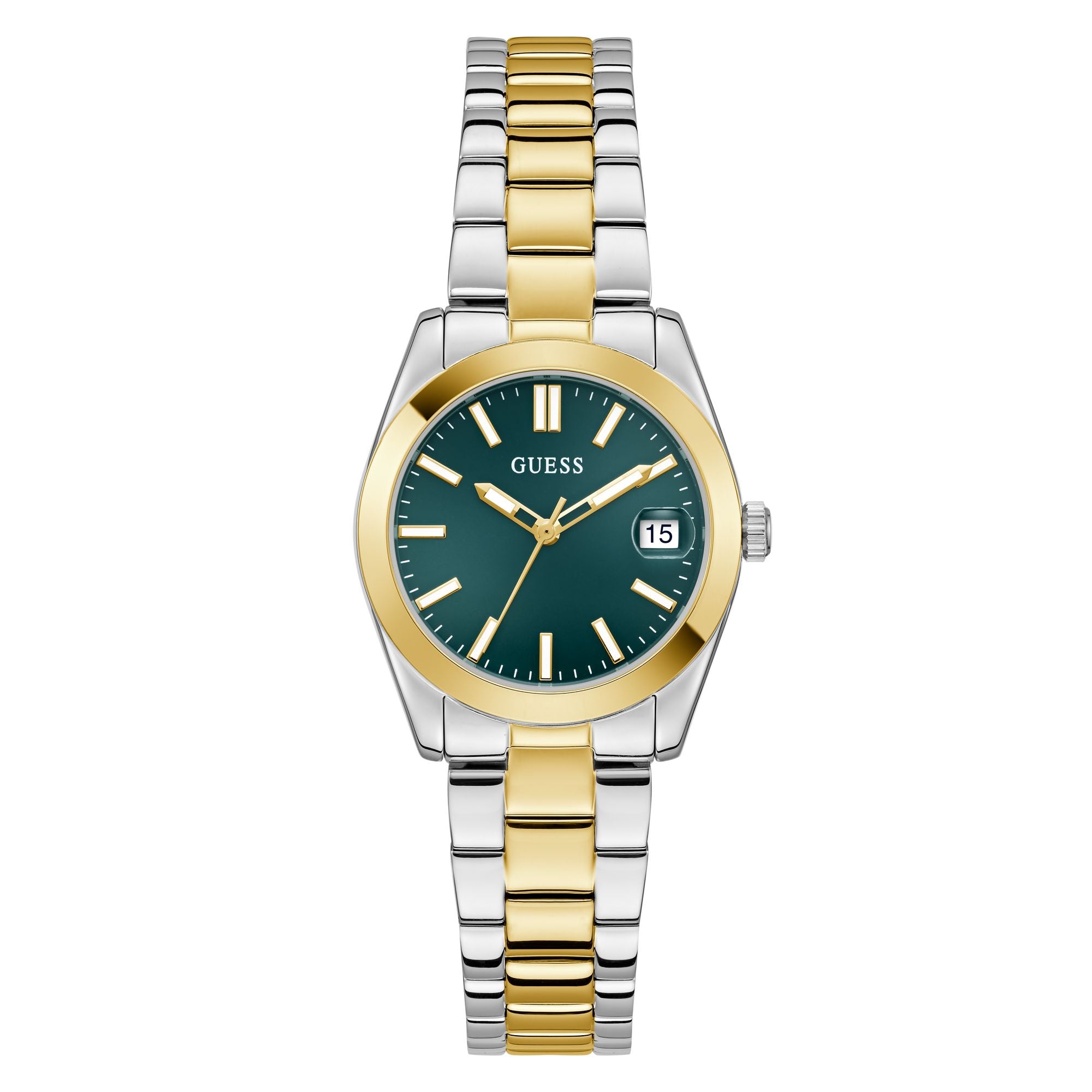 Guess Alice Green Round Quartz Women Watch Watch Guess