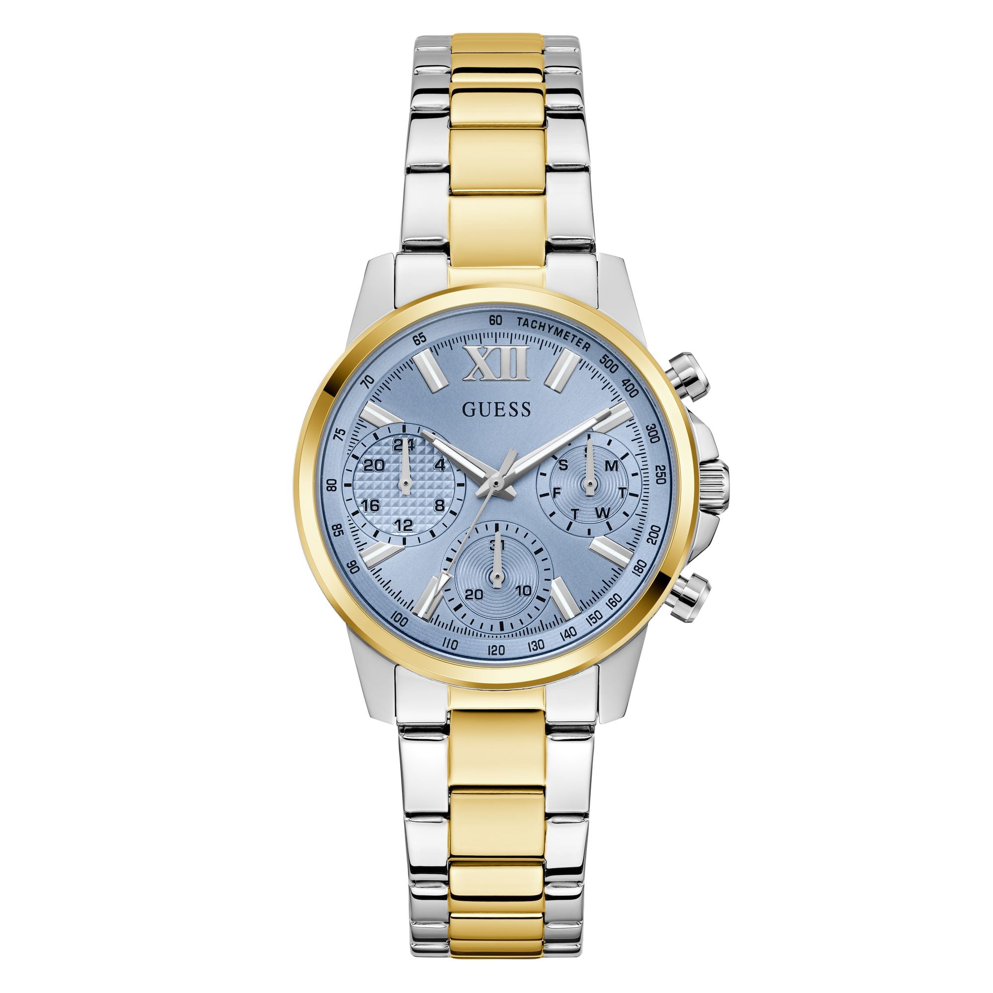 Guess Bailey Ice Blue Round Quartz Women Watch
