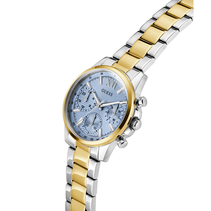 Guess Bailey Ice Blue Round Quartz Women Watch Watch Guess