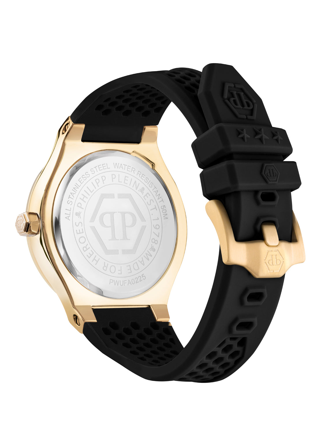 Philipp plein Ufa-New Gent Line Black Round Quartz Men Watch