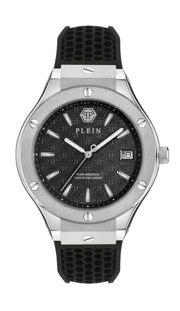 Philipp plein Ufa-New Gent Line Black Round Quartz Men Watch Watch Philipp Plein