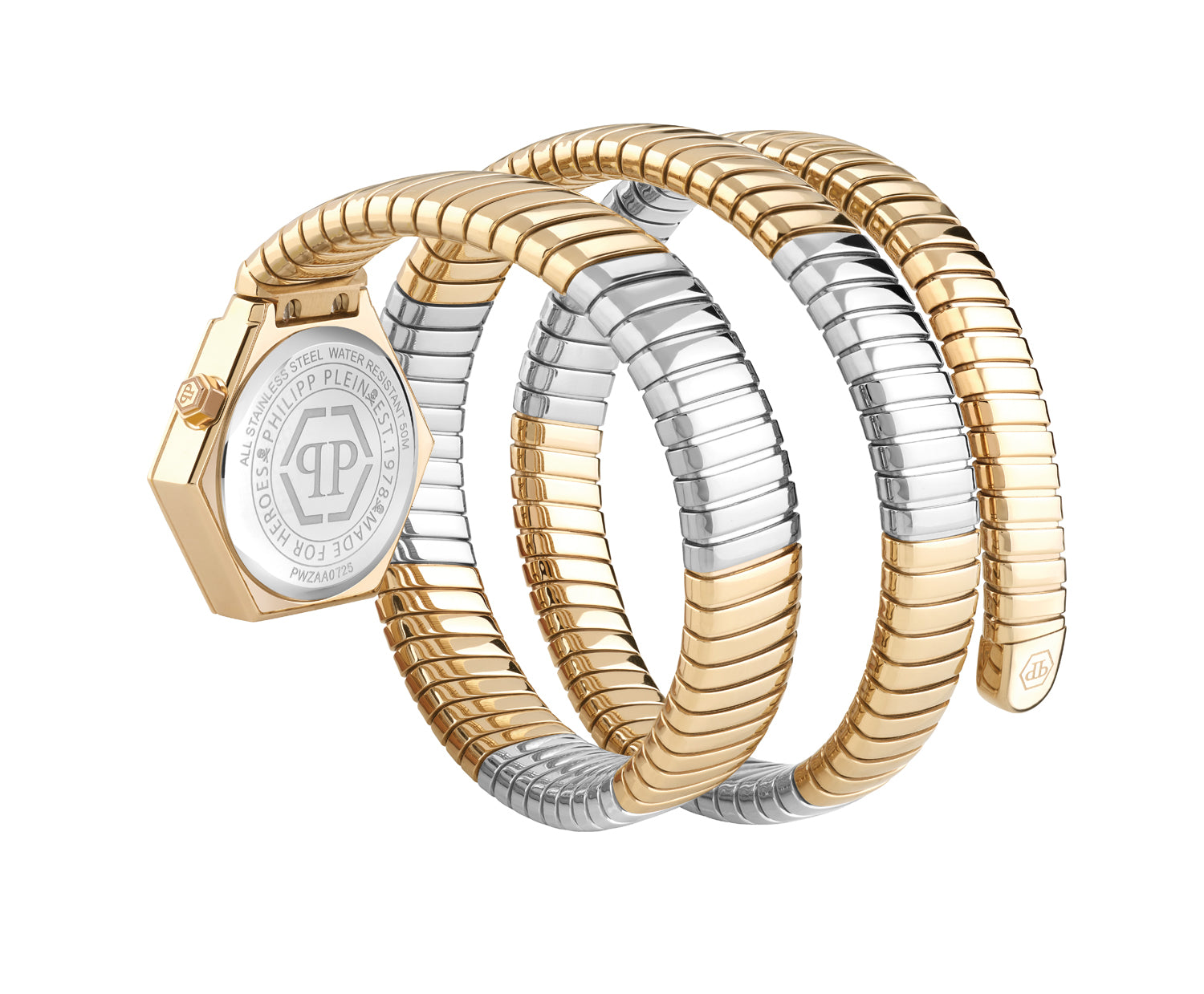 Philipp plein Zaa-Snake Exagon Turquoise Hexagon Quartz Women Watch