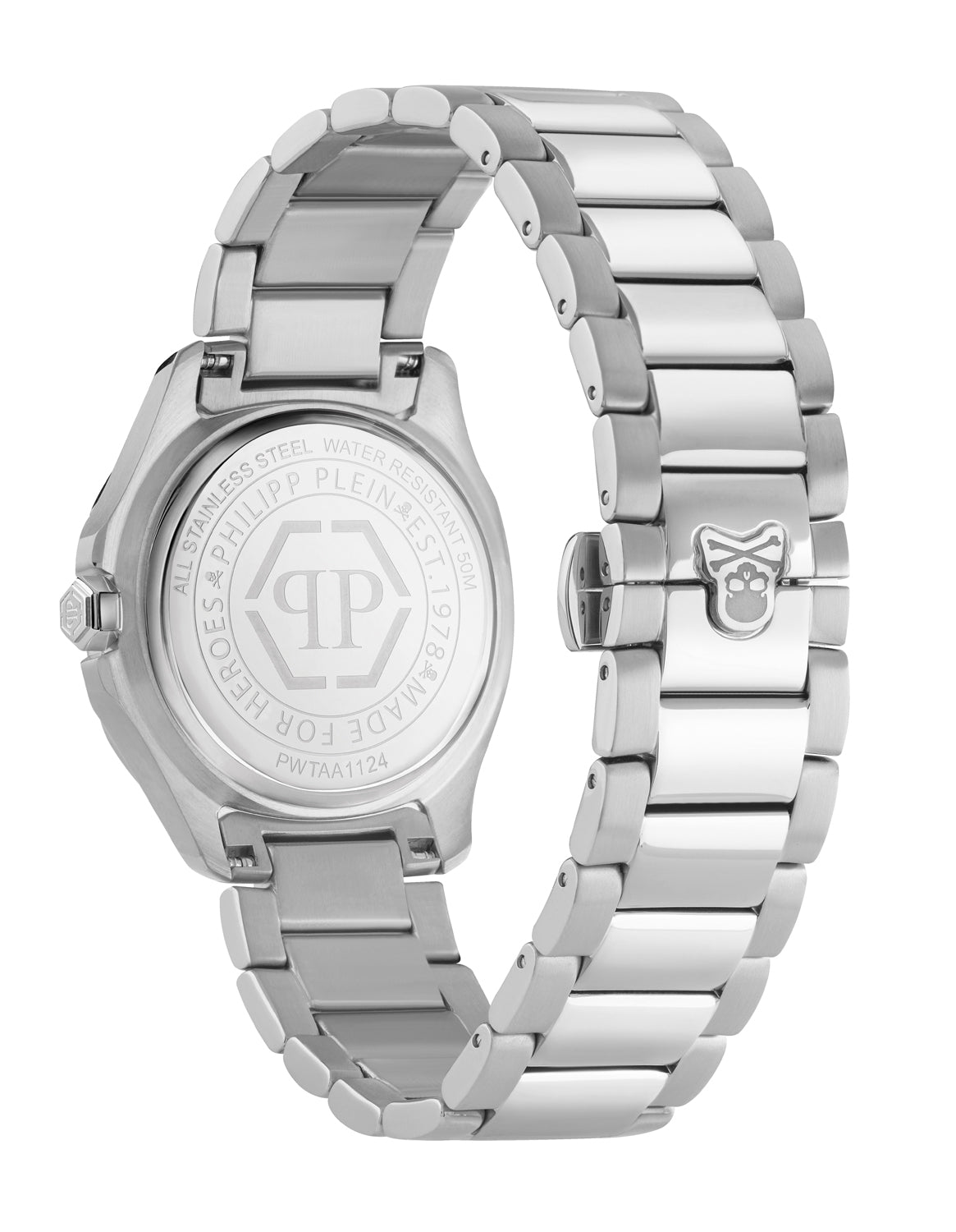 Philipp plein Taa-Plein Philipp Silver Asymmetrical Quartz Women Watch