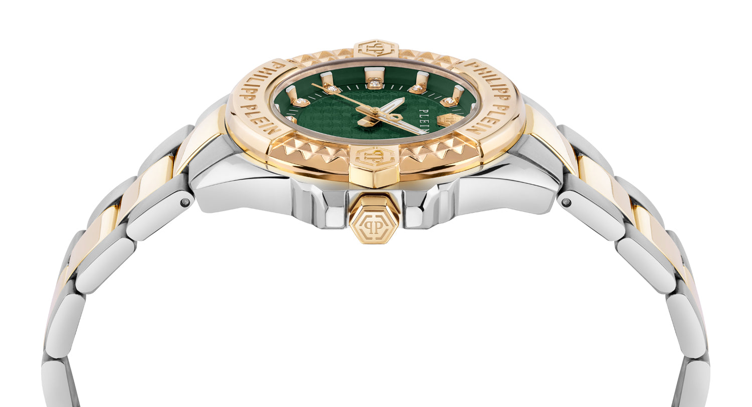Philipp plein Ofa-The Skull Green Round Quartz Women Watch