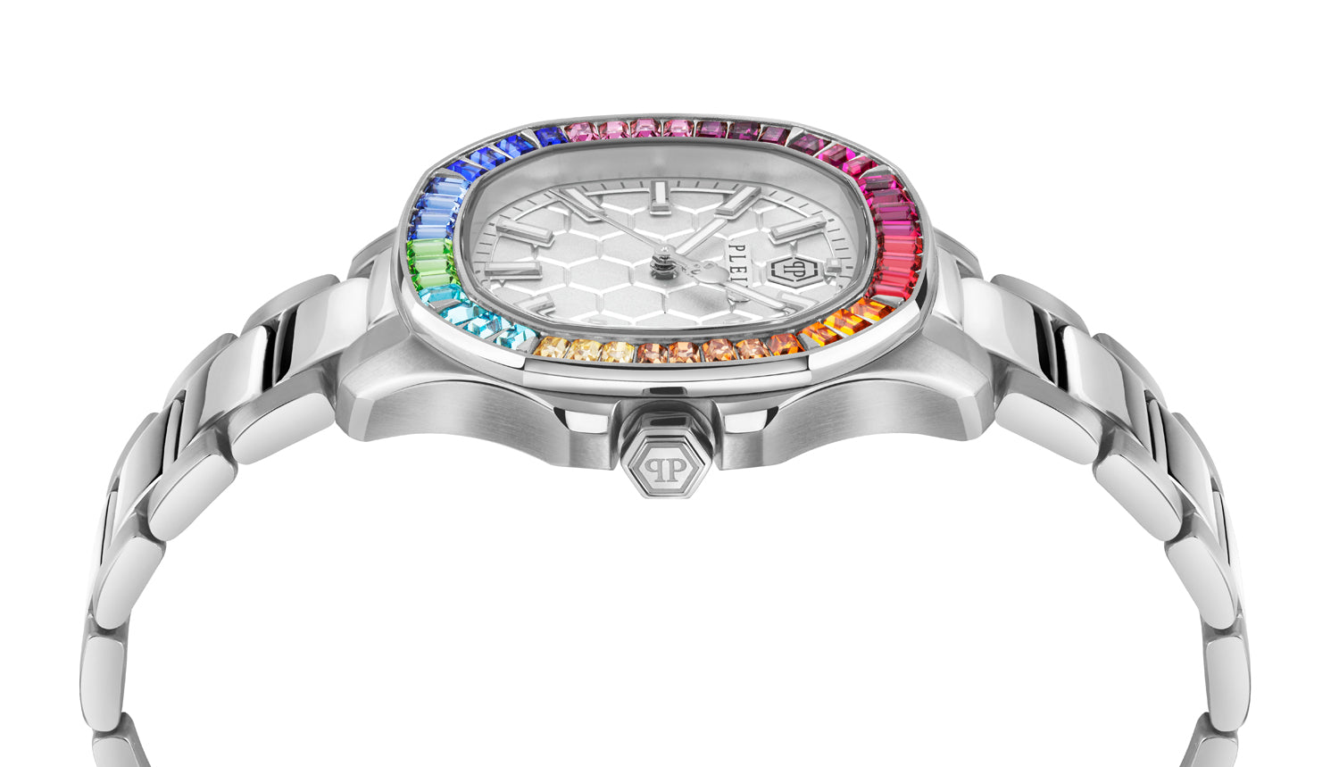 Philipp plein Taa-Plein Philipp Silver Asymmetrical Quartz Women Watch