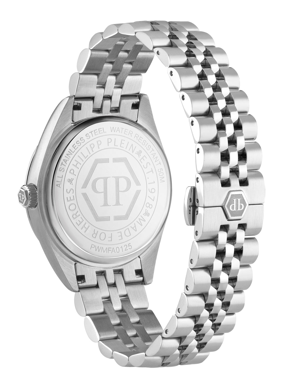 Philipp plein Mfa-New Date Superlative Black Round Quartz Men Watch Watch Philipp Plein