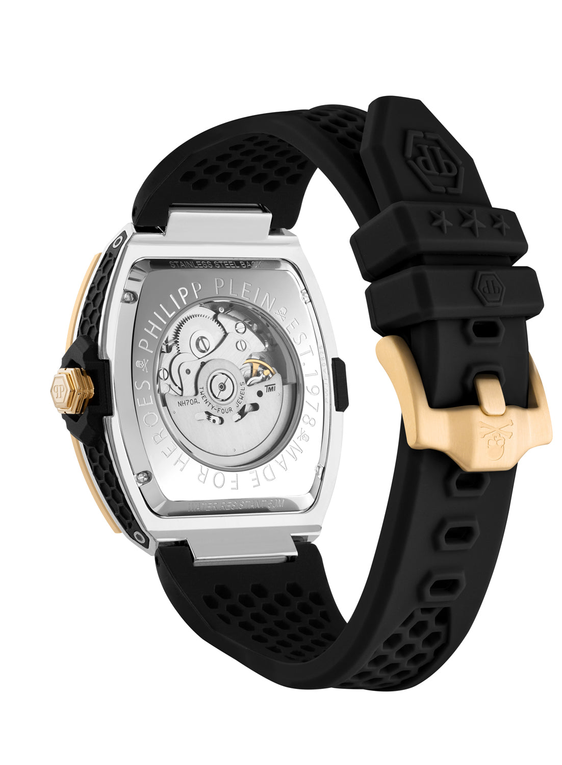 Philipp plein Jfa-The Skeleton Restyle Silver Tonneau Automatic Men Watch