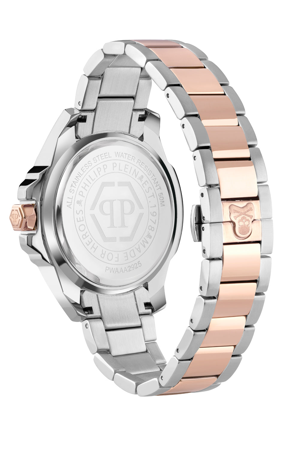 Philipp plein Aaa - The Skull Brown Round Quartz Men Watch Watch Philipp Plein