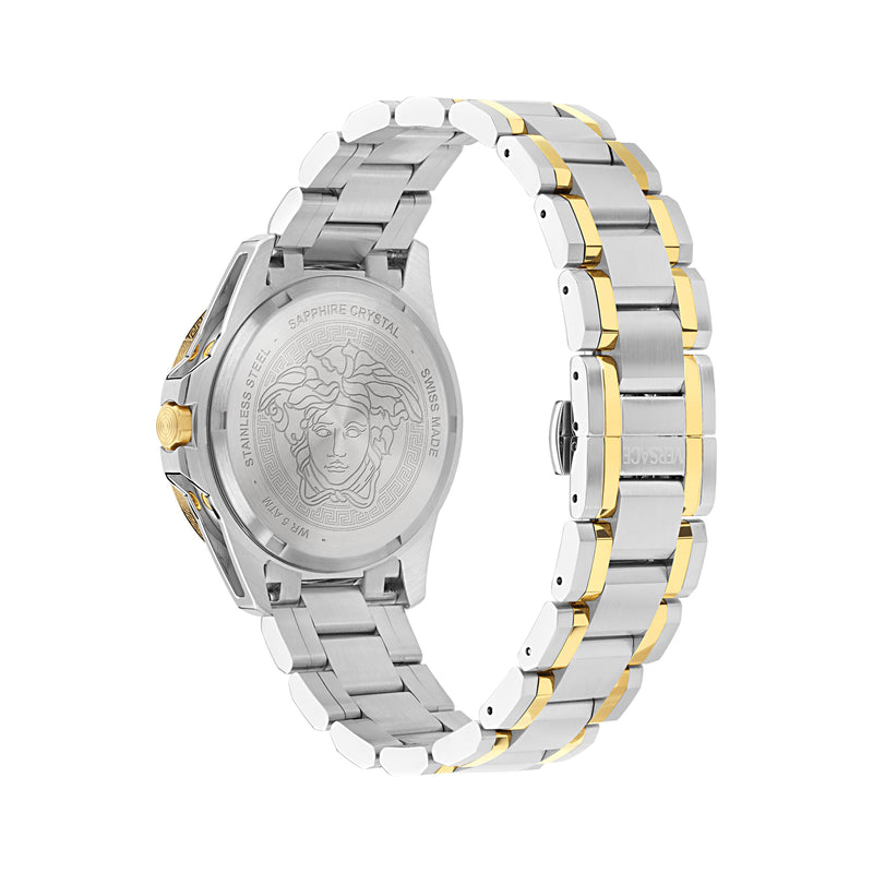 Versace Galaxy Moonph Green Round Quartz Men Watch Watch Versace