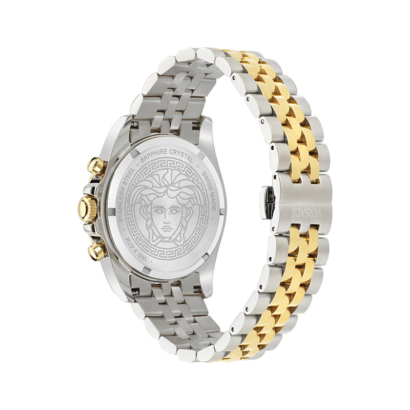 Versace Greca Wave Green Round Quartz Men Watch Watch Versace