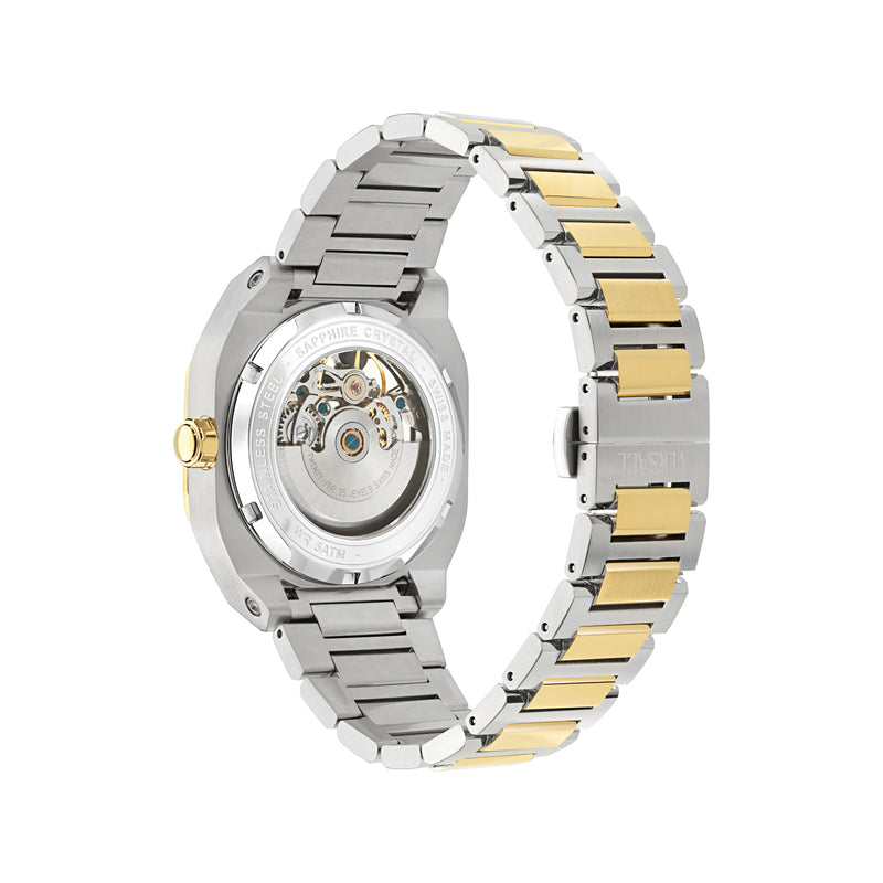 Versace V-Contempo Gmt Green Asymmetrical Quartz Men Watch Watch Versace