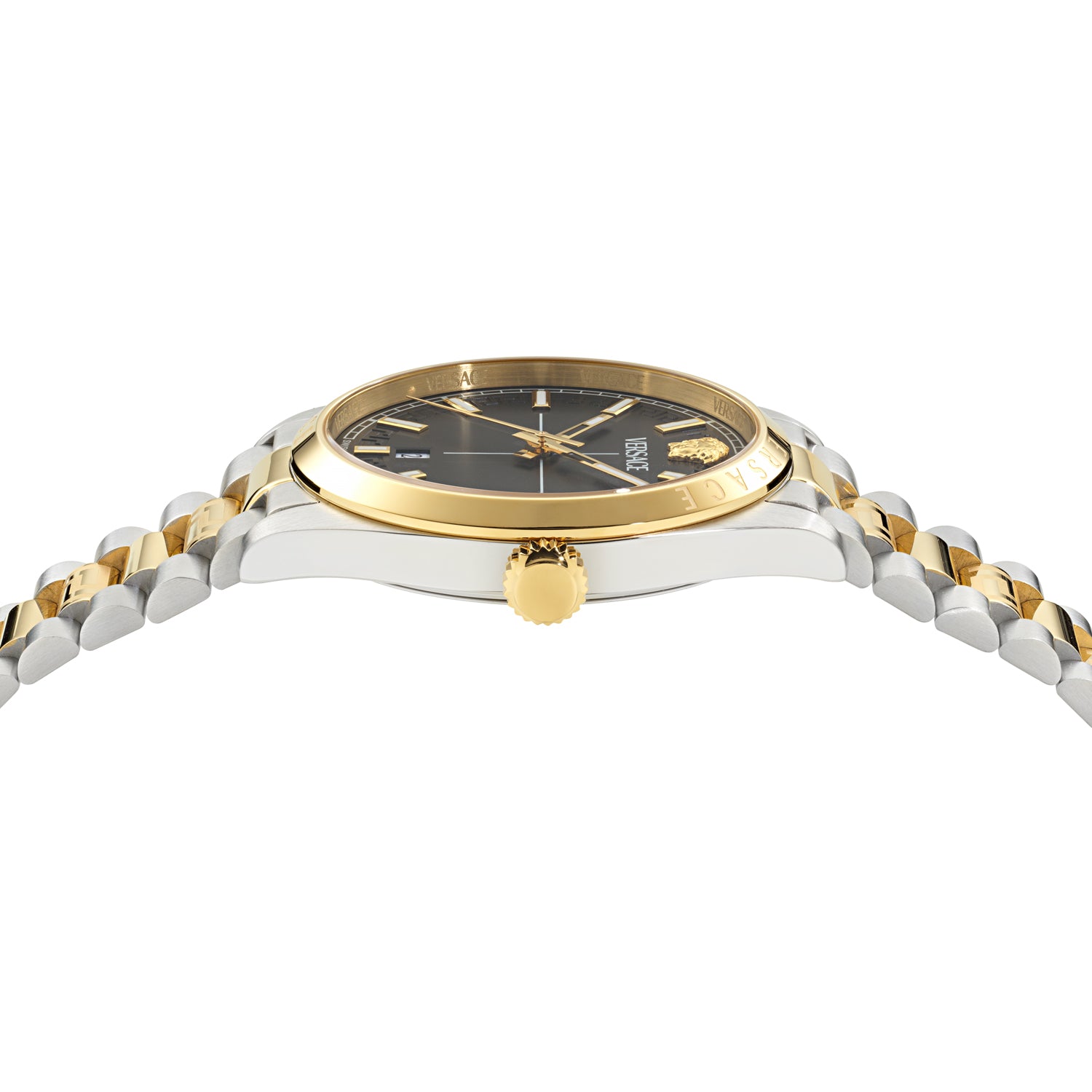 Versace Millenium G Black Round Quartz Men Watch