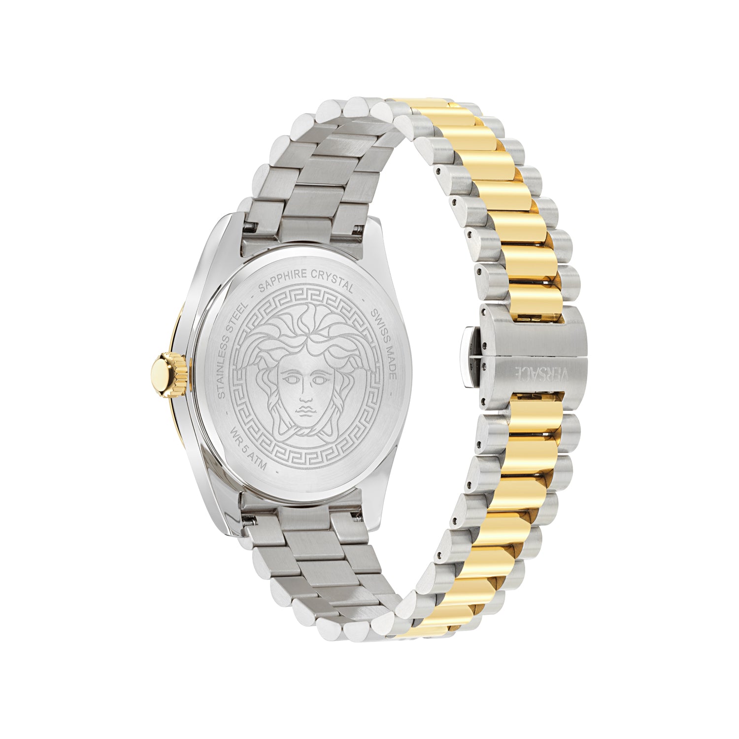 Versace Millenium G Green Round Quartz Men Watch