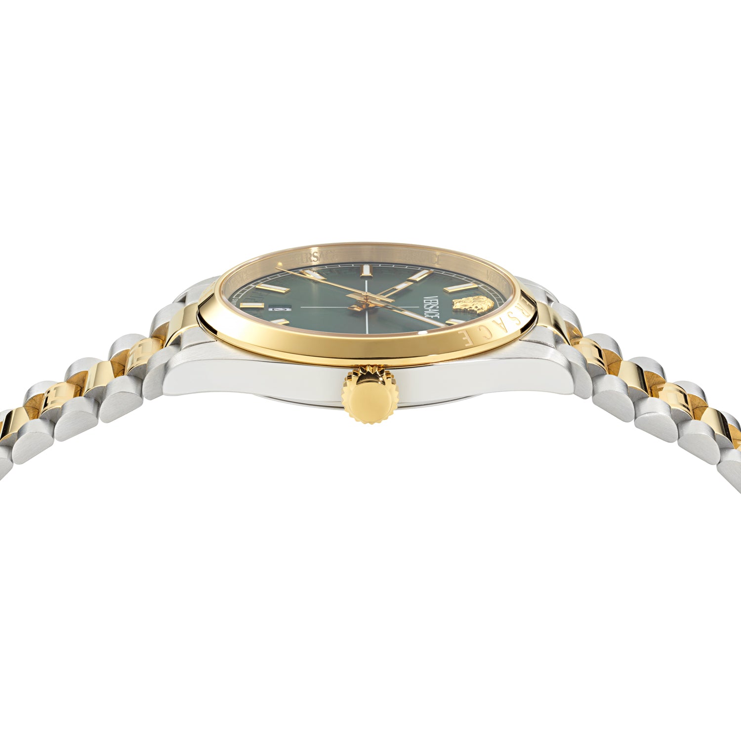 Versace Millenium G Green Round Quartz Men Watch