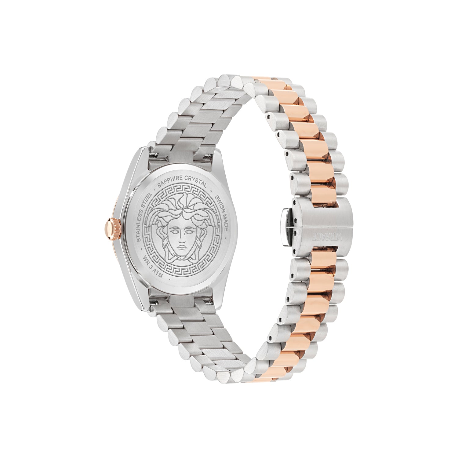 Versace Millenium L. Silver Round Quartz Women Watch