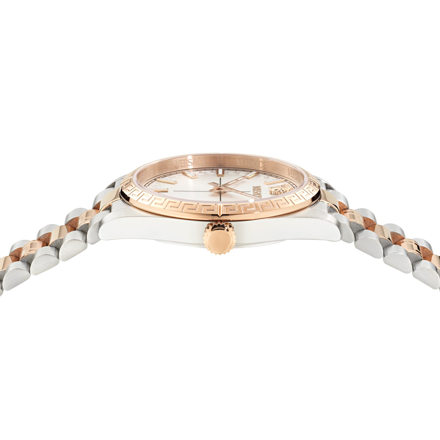 Versace Millenium L. Silver Round Quartz Women Watch