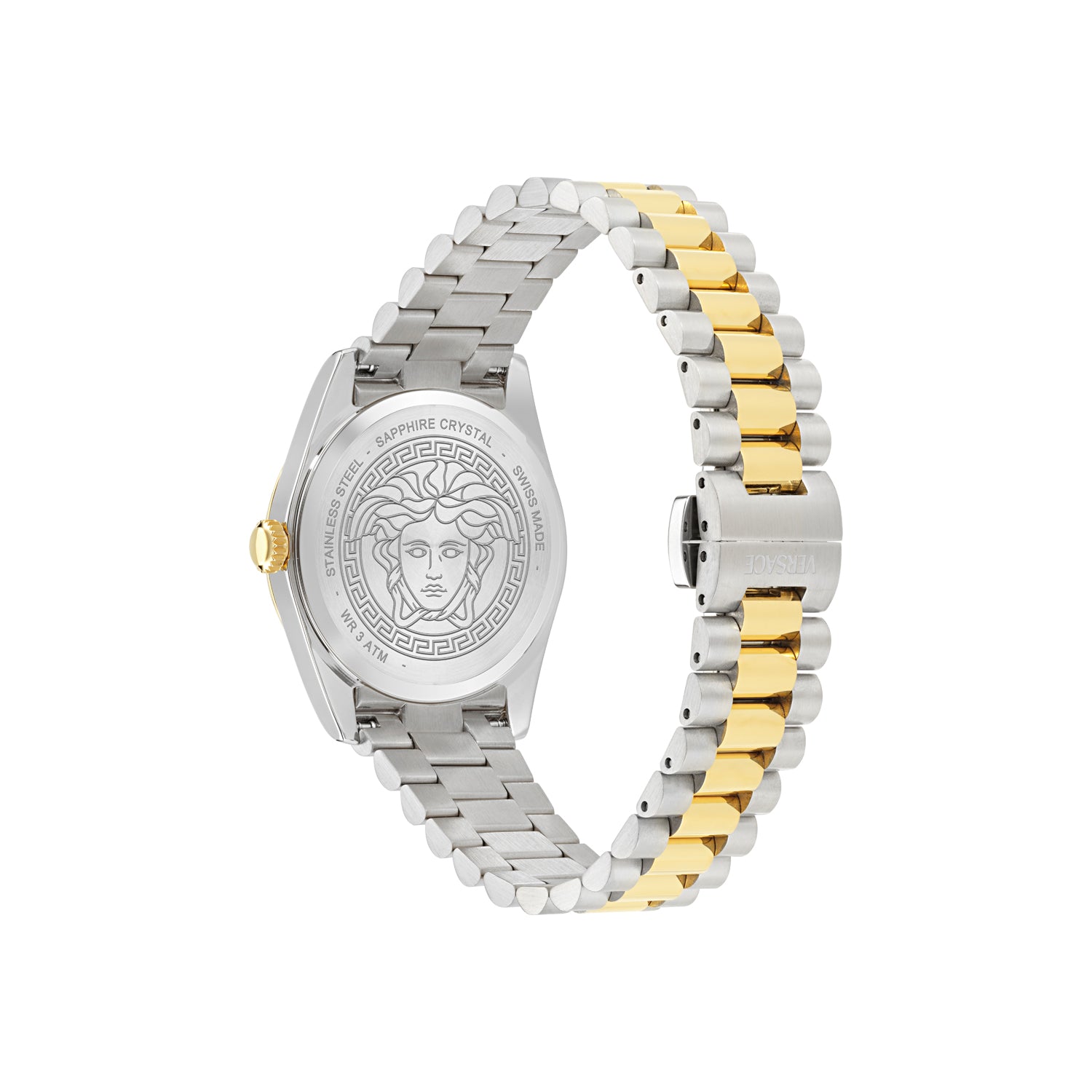 Versace Millenium L. Green Round Quartz Women Watch