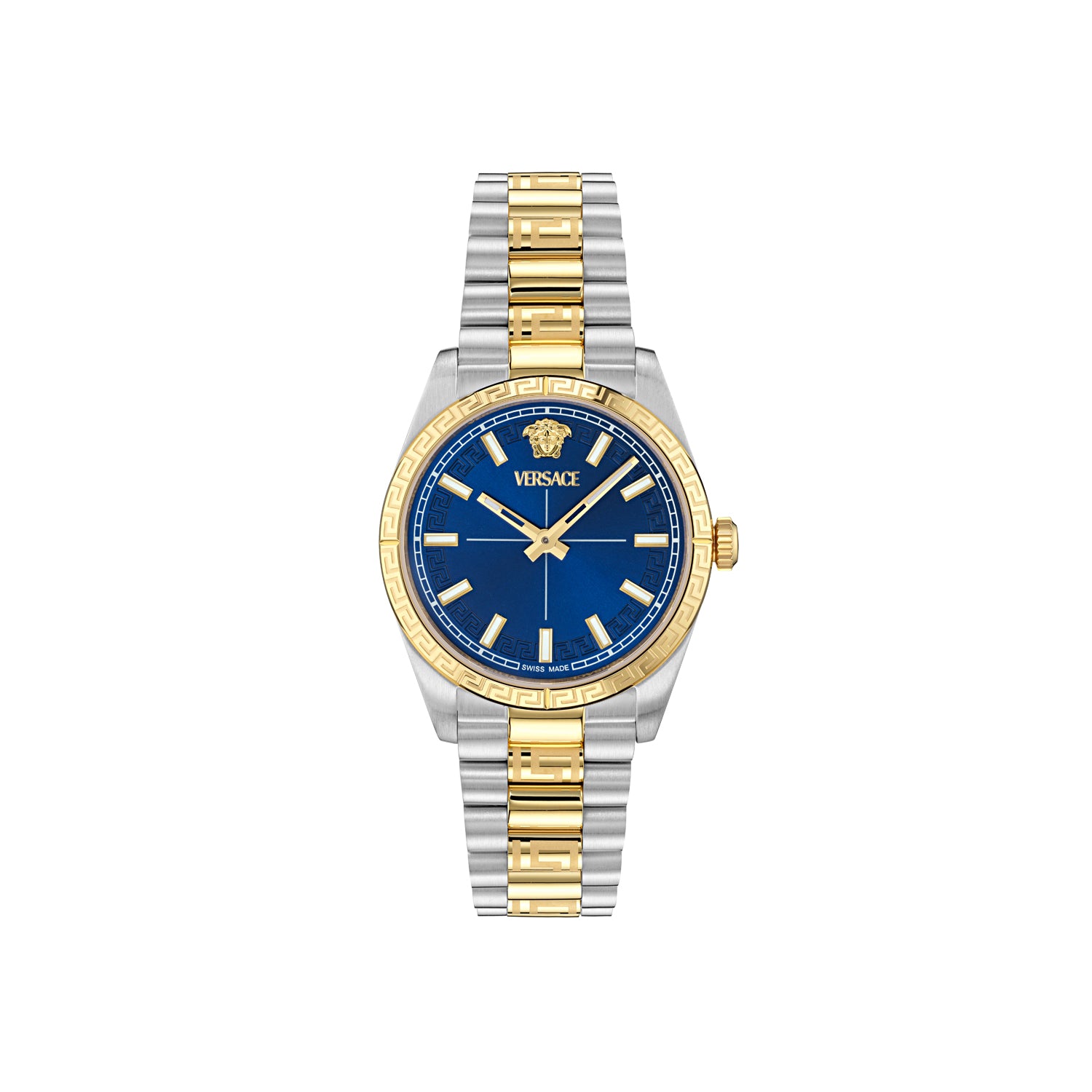 Versace Millenium L. Blue Round Quartz Women Watch