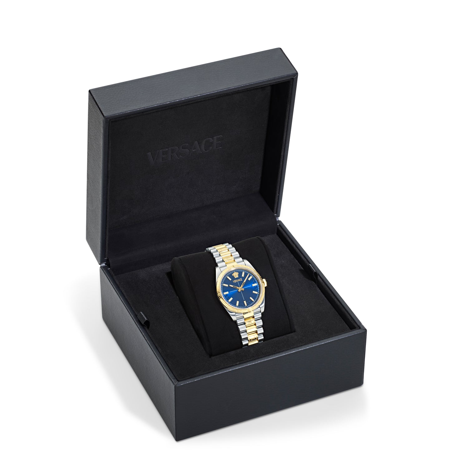 Versace Millenium L. Blue Round Quartz Women Watch