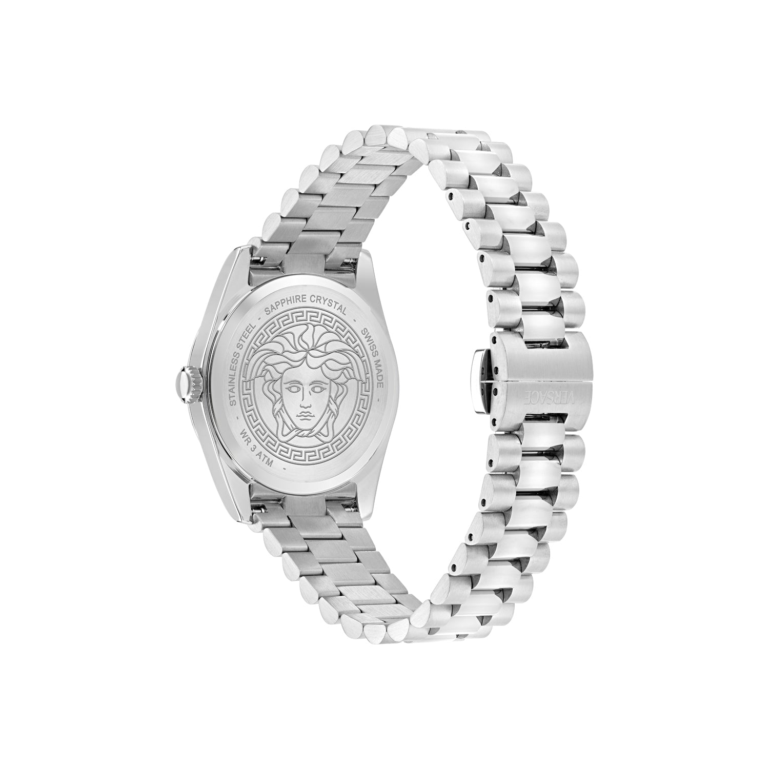 Versace Millenium L. Light Blue Round Quartz Women Watch