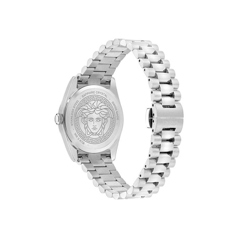 Versace Millenium L. Light Blue Round Quartz Women Watch Watch Versace