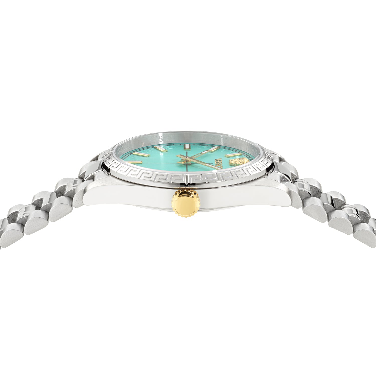Versace Millenium L. Light Blue Round Quartz Women Watch