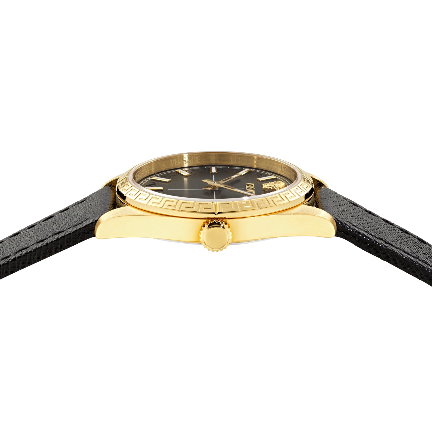 Versace Millenium L. Black Round Quartz Women Watch