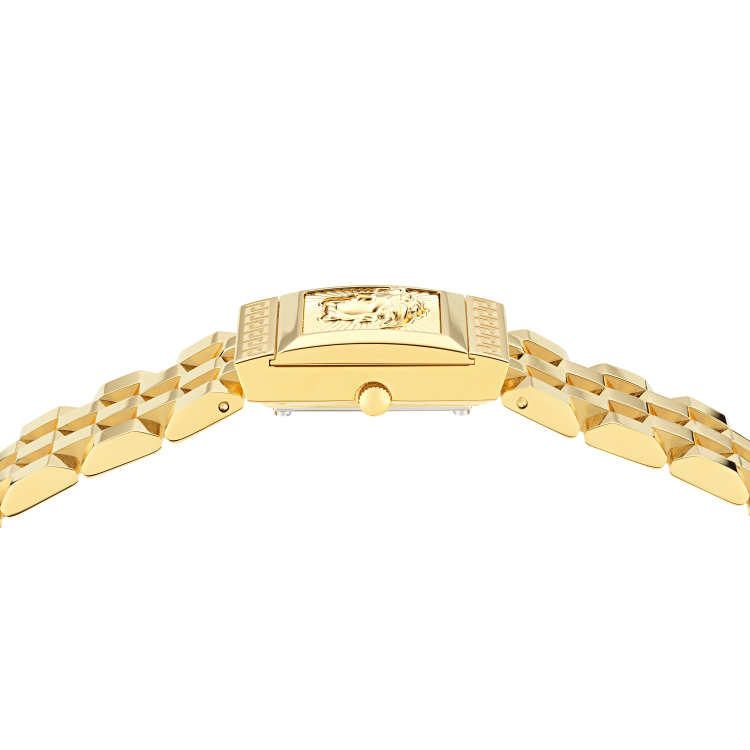 Versace Reveal Black Asymmetrical Quartz Women Watch