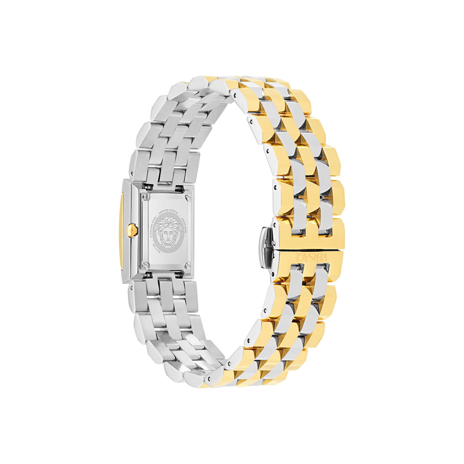 Versace Reveal Green Asymmetrical Quartz Women Watch