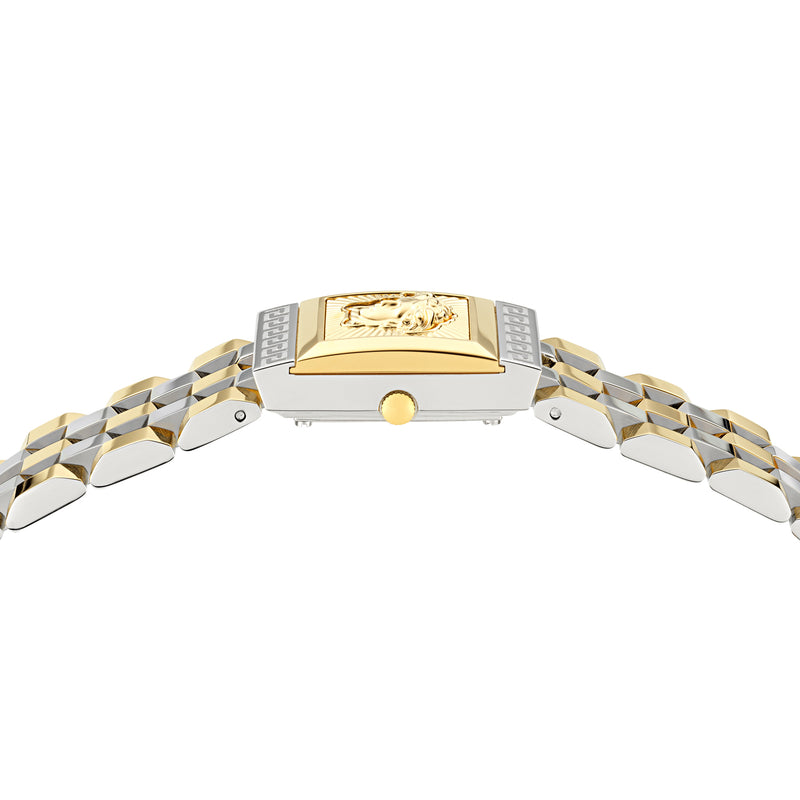 Versace Reveal Green Asymmetrical Quartz Women Watch Watch Versace