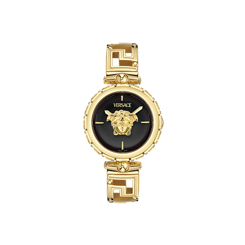 Versace Medusa Jewel Black Round Quartz Women Watch Watch Versace