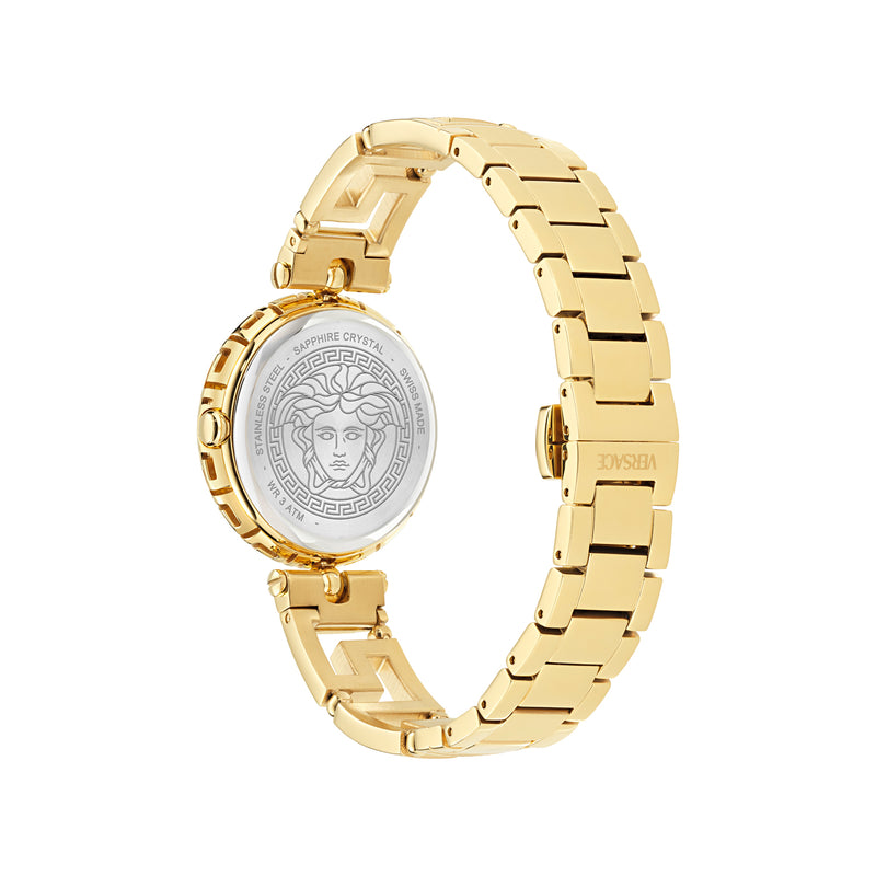 Versace Medusa Jewel Black Round Quartz Women Watch Watch Versace
