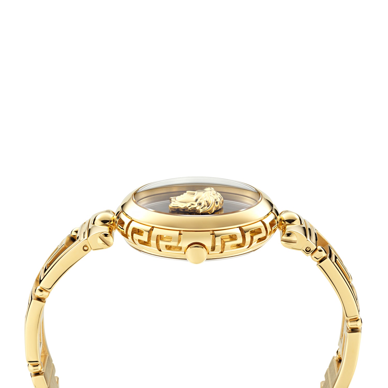Versace Medusa Jewel Black Round Quartz Women Watch