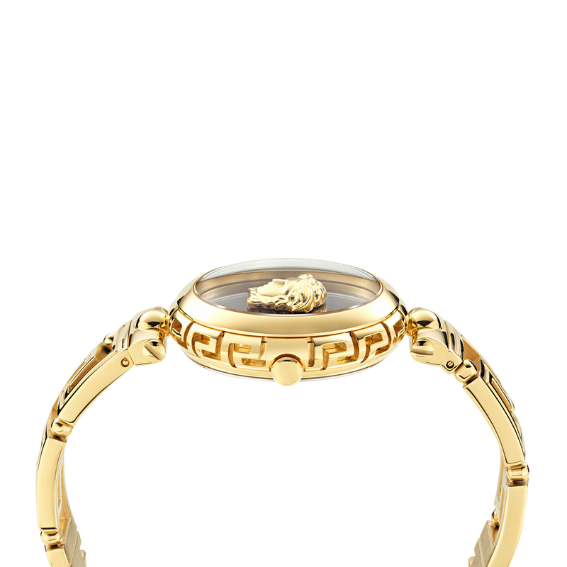 Versace Medusa Jewel Black Round Quartz Women Watch Watch Versace