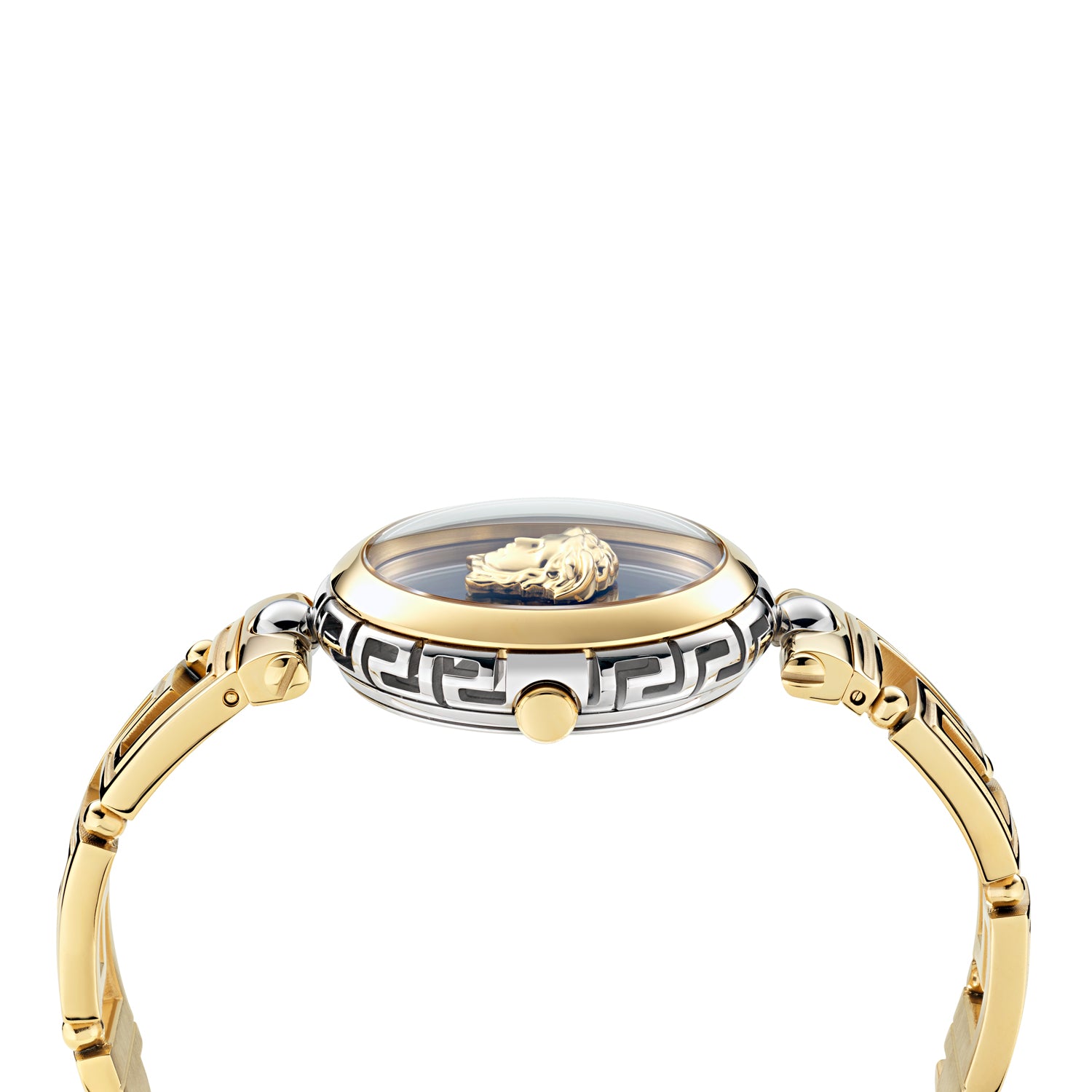 Versace Medusa Jewel Green Round Quartz Women Watch
