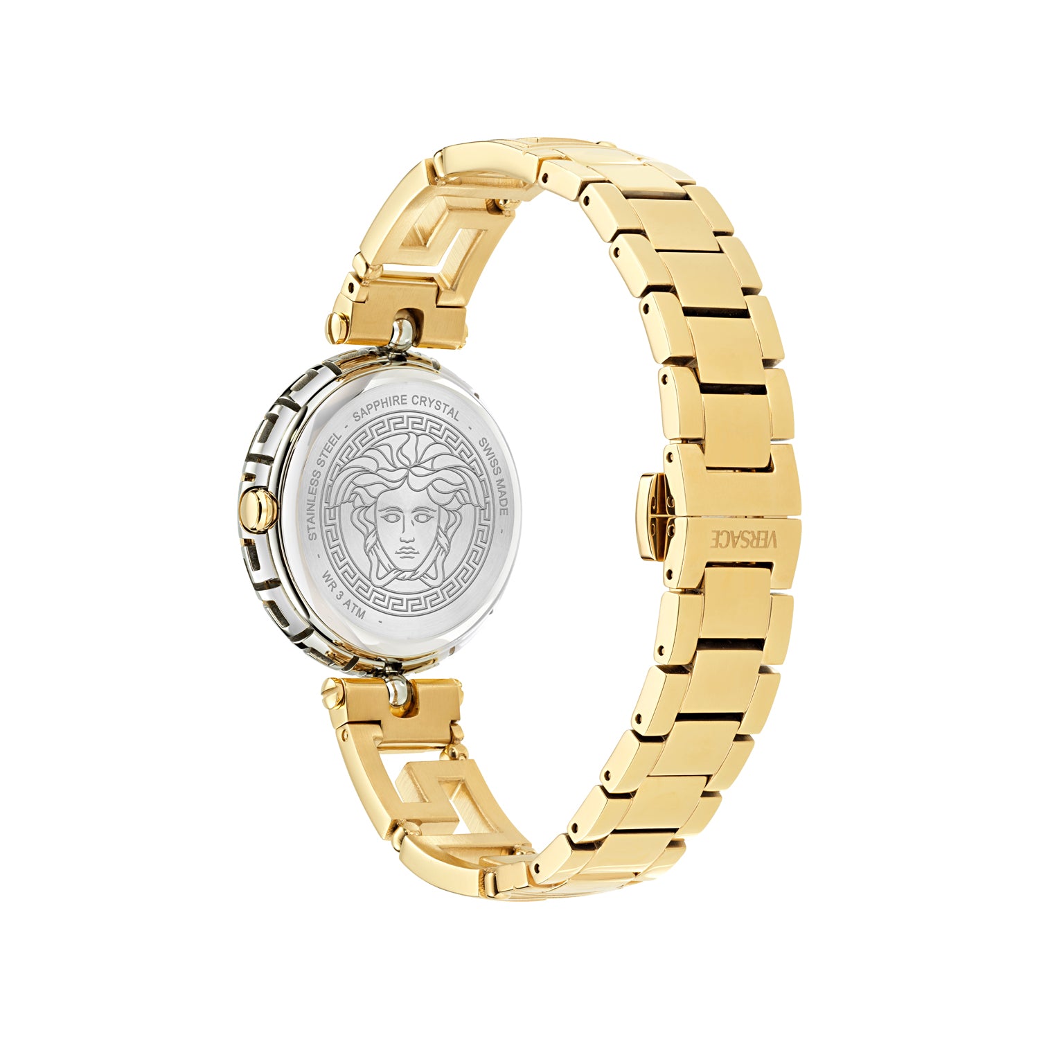 Versace Medusa Jewel Green Round Quartz Women Watch