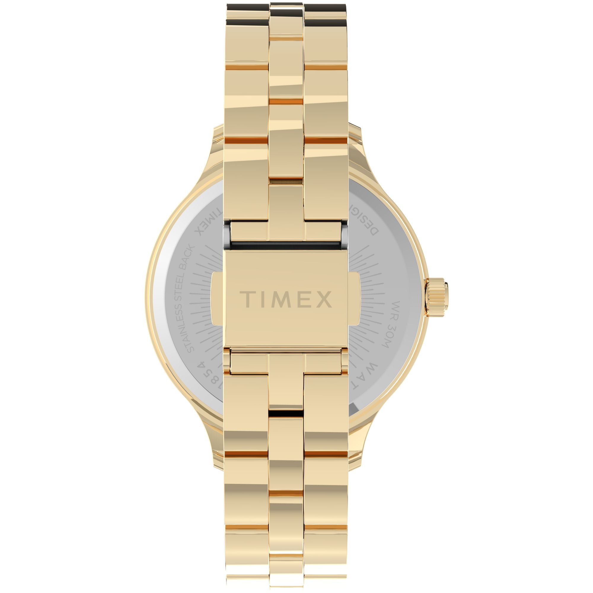 Timex Peyton Round 36mm White Dial Analog Women Watch - TW2V23300UJ Watch Timex