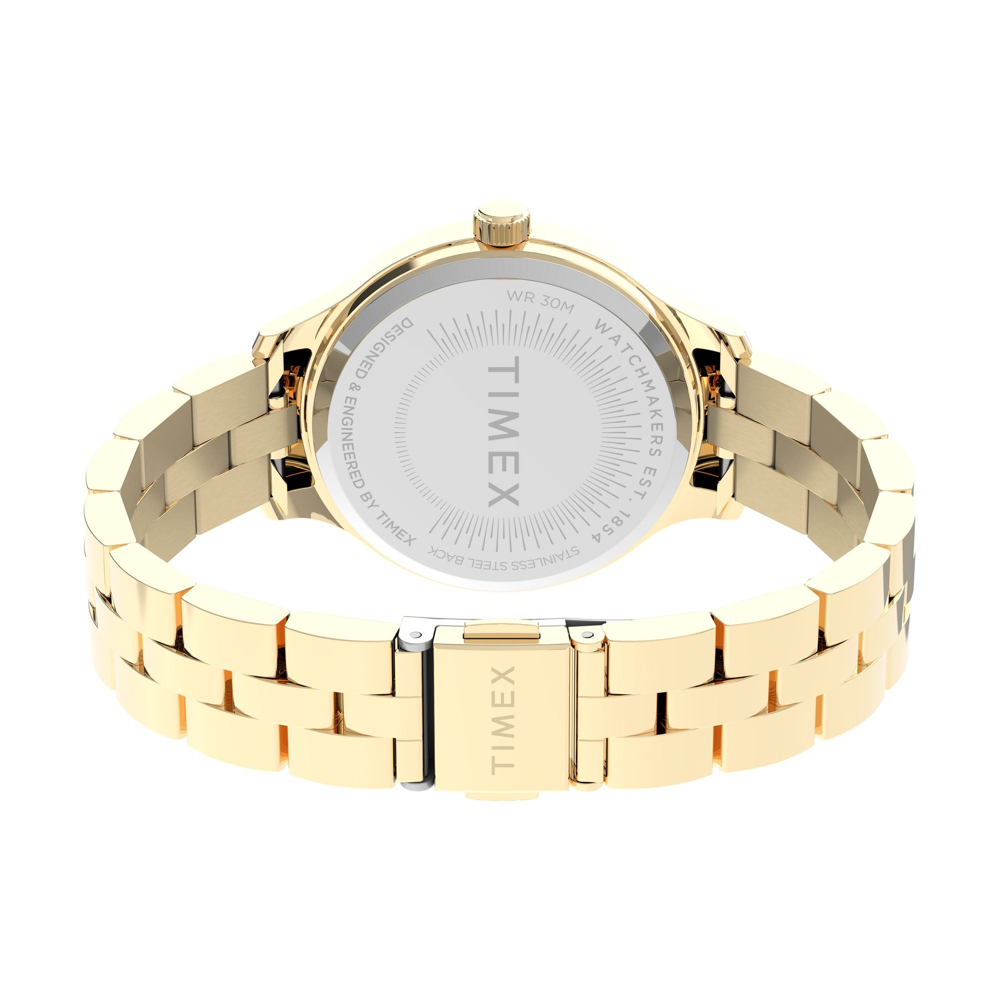 Timex Peyton Round 36mm White Dial Analog Women Watch - TW2V23300UJ